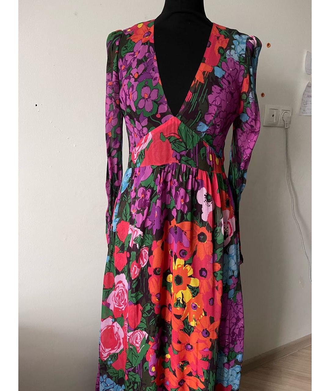 TWIN-SET Вискозное вечернее платье, фото 4