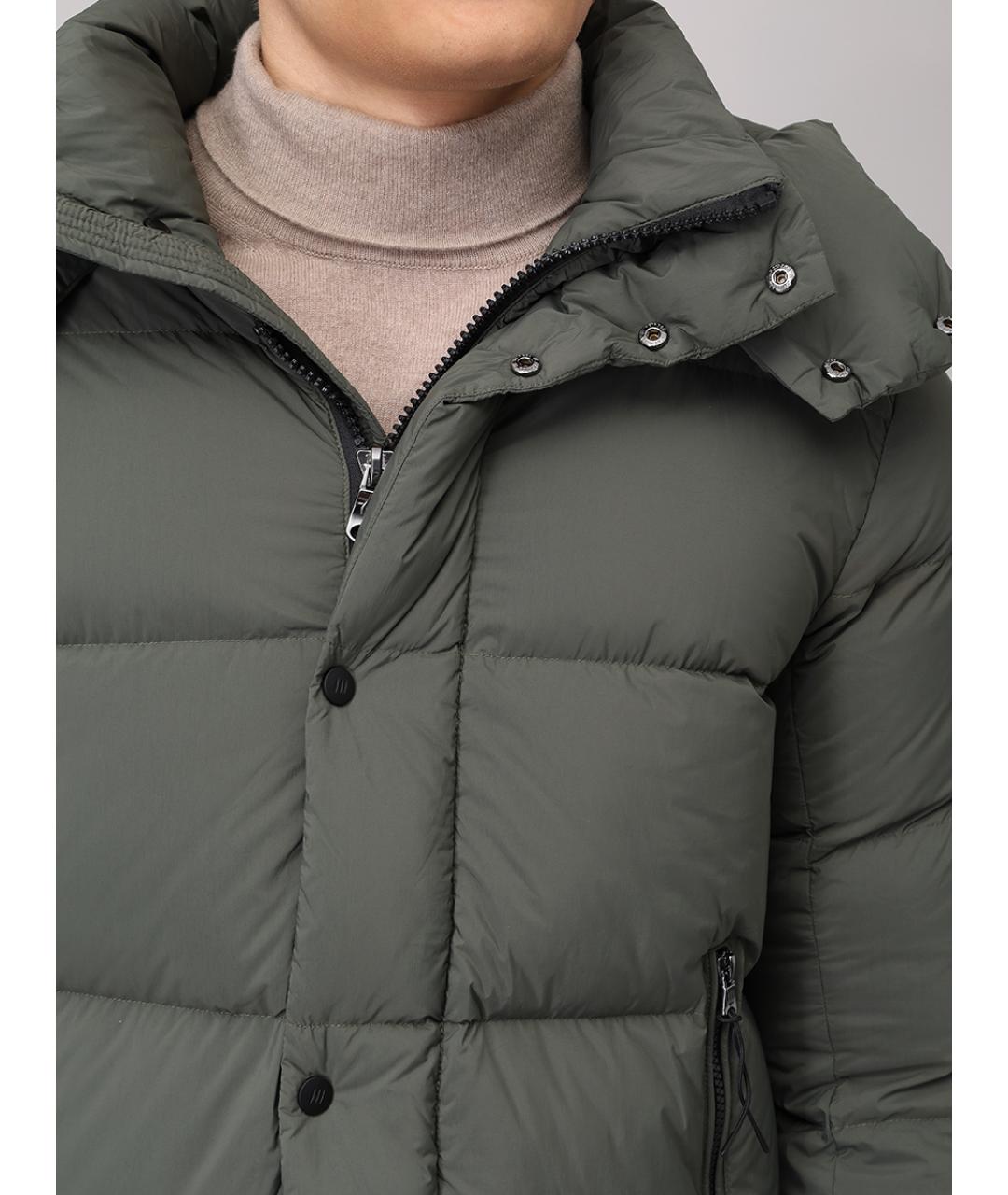 HETREGO Зеленый пуховик, фото 5