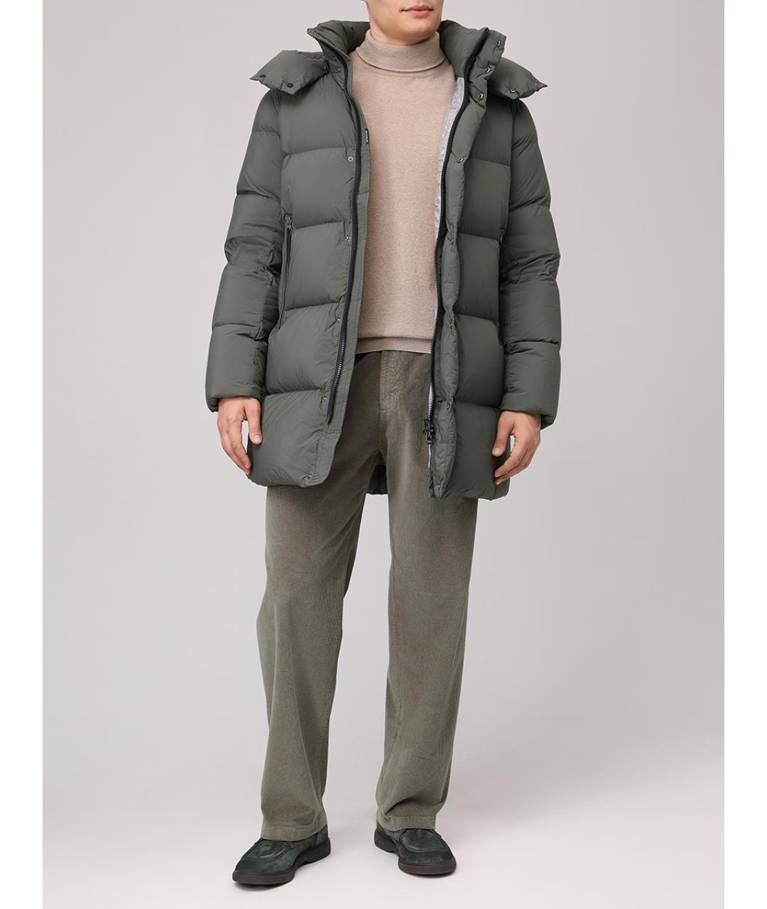 HETREGO Зеленый пуховик, фото 2