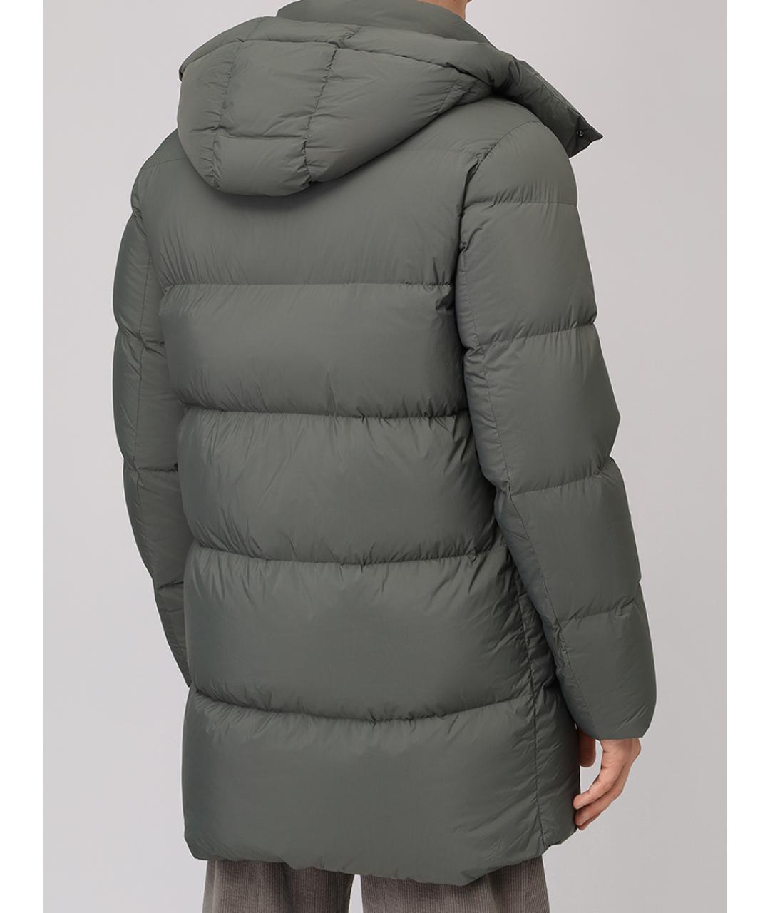 HETREGO Зеленый пуховик, фото 3