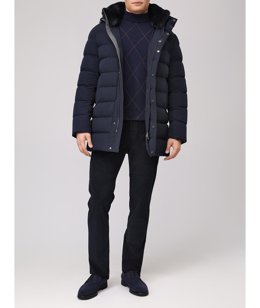 HETREGO Синий пуховик, фото 2