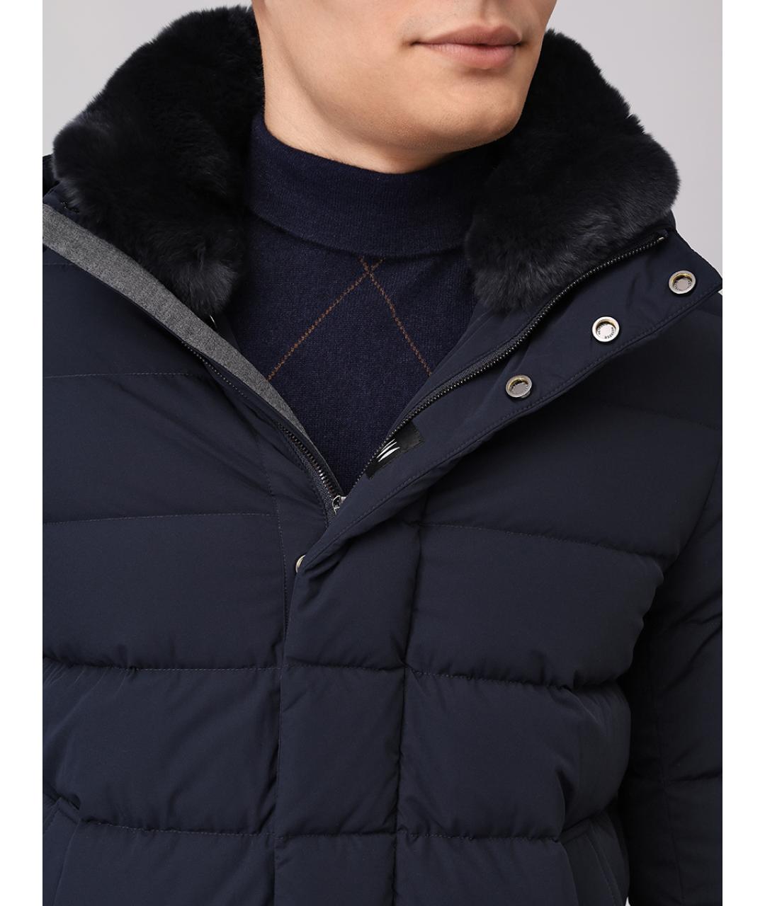 HETREGO Синий пуховик, фото 5