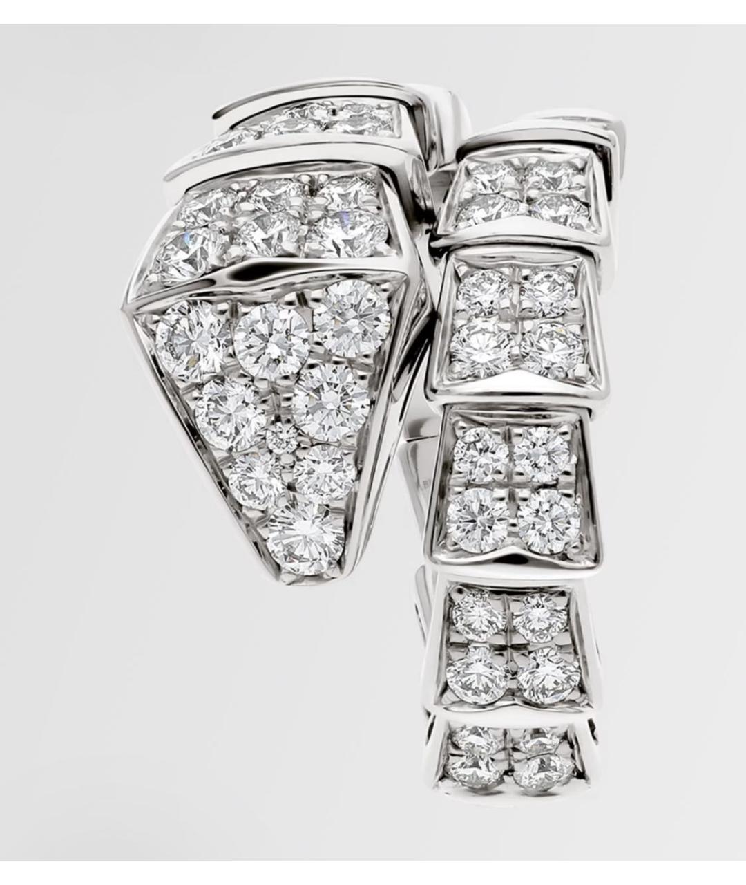 BVLGARI Серебряное кольцо из белого золота, фото 2