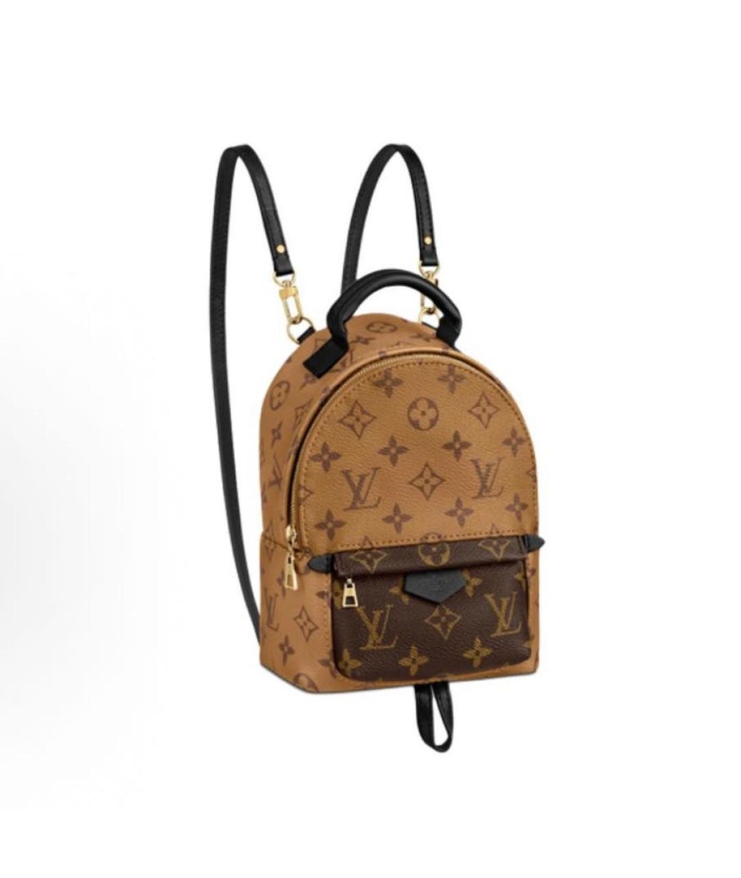 LOUIS VUITTON Коричневый рюкзак, фото 5