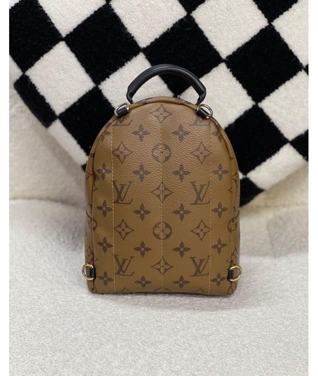 LOUIS VUITTON Коричневый рюкзак, фото 3