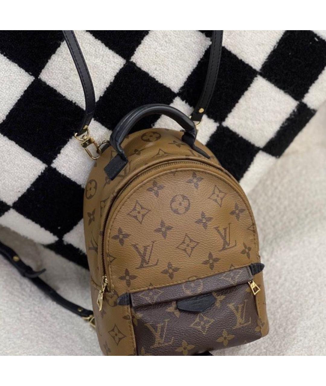 LOUIS VUITTON Коричневый рюкзак, фото 2