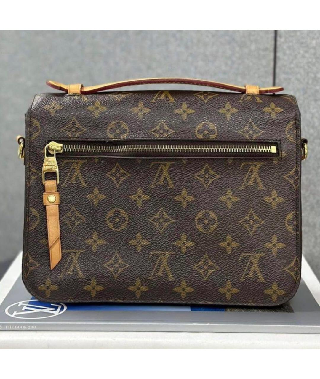 LOUIS VUITTON Коричневая сумка через плечо, фото 2