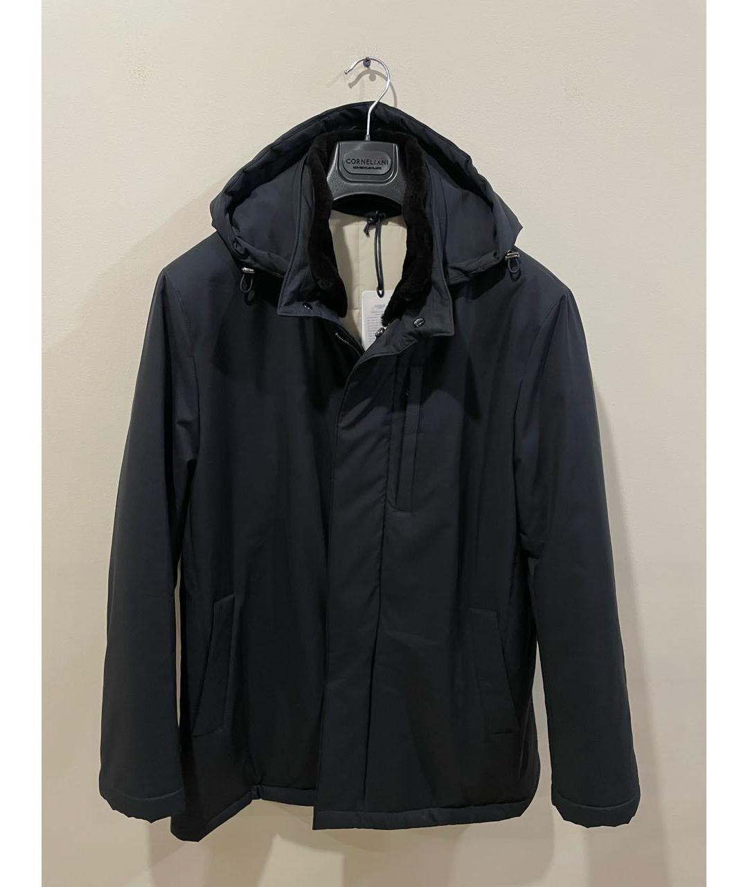 BARBA Темно-синяя полиэстеровая куртка, фото 9