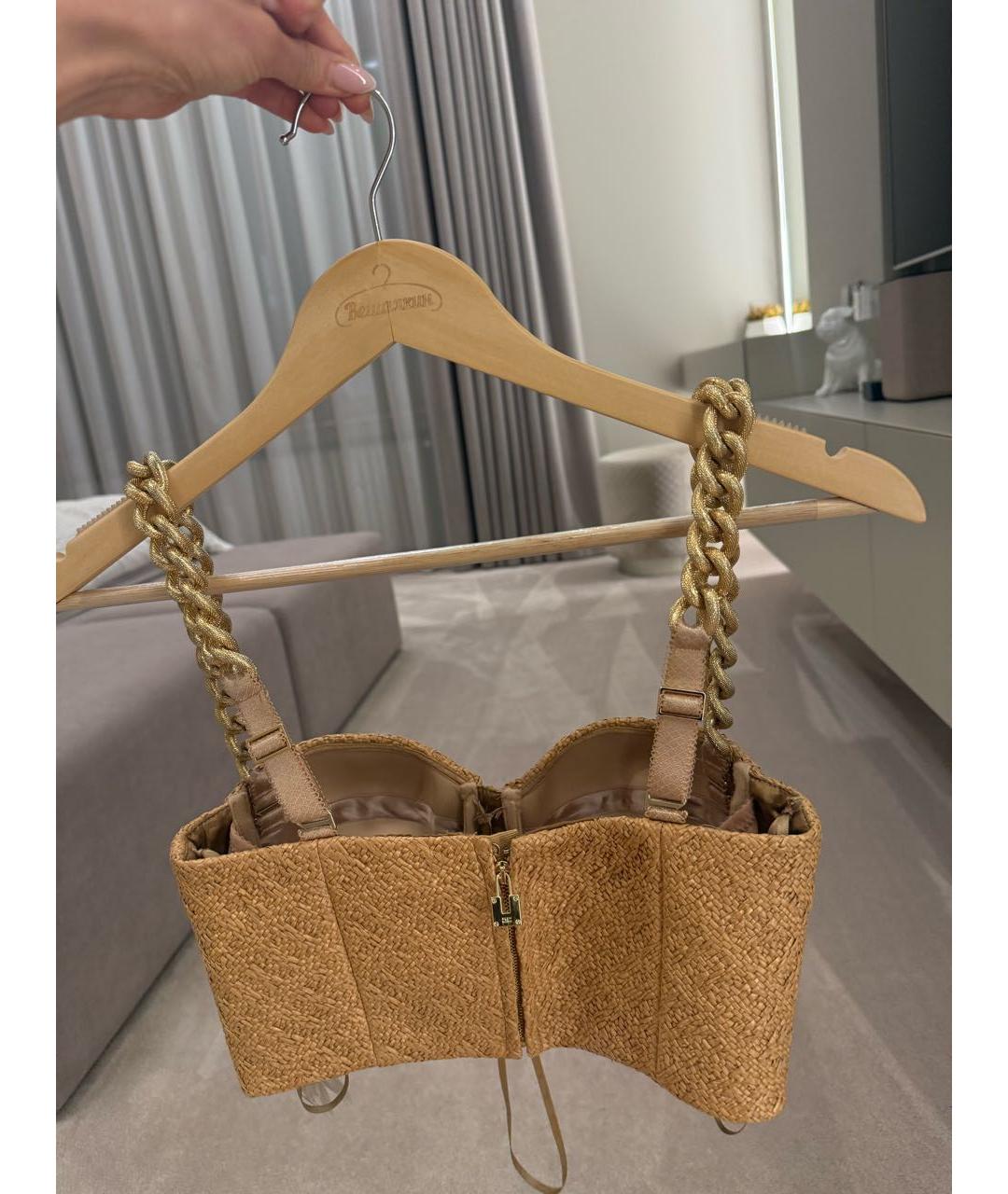 ELISABETTA FRANCHI Золотой корсет, фото 2