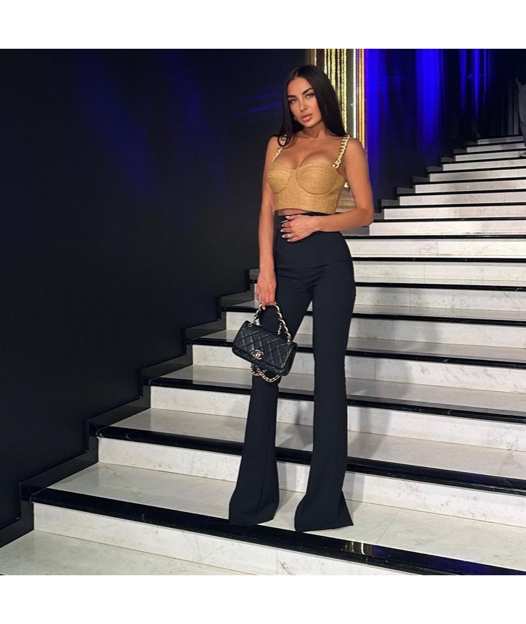 ELISABETTA FRANCHI Золотой корсет, фото 5