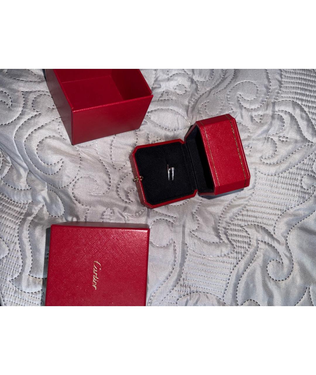 CARTIER Серебряное кольцо из белого золота, фото 6