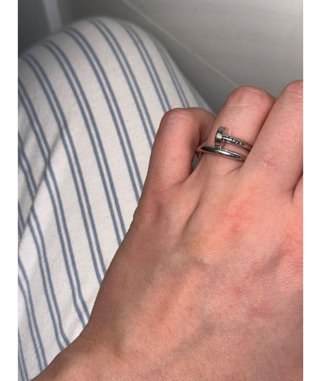 CARTIER Серебряное кольцо из белого золота, фото 3