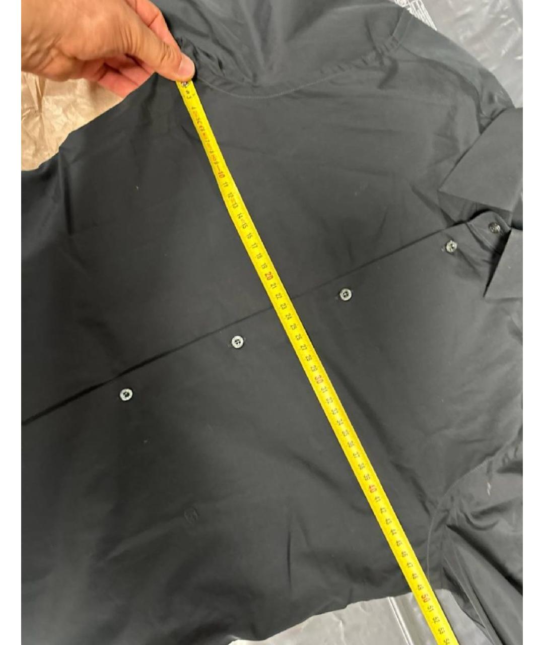 GUCCI Черная хлопковая рубашка, фото 6