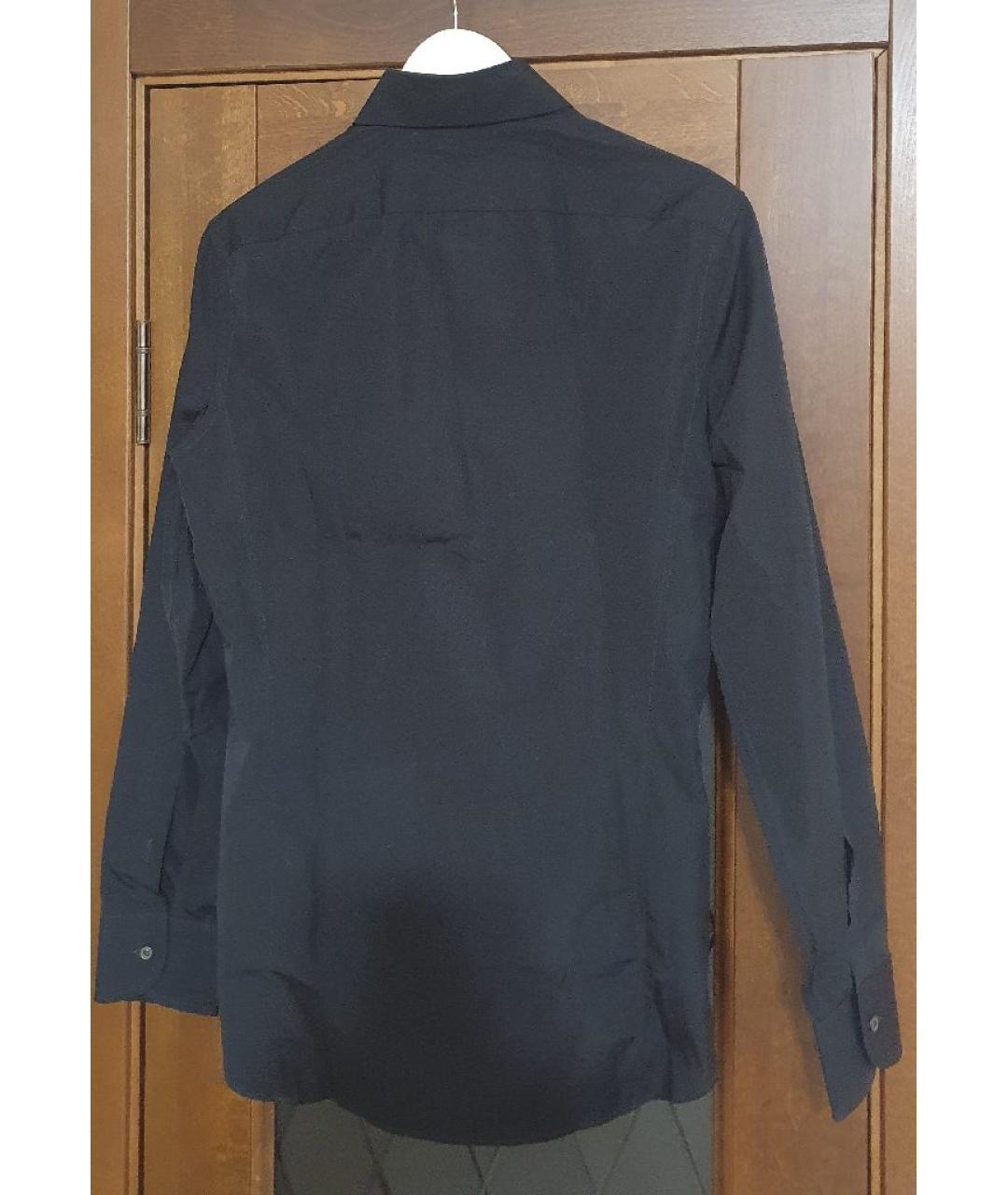 GUCCI Черная хлопковая рубашка, фото 3