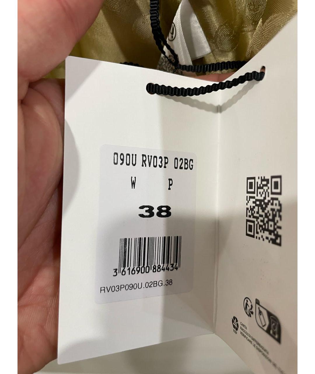 CELINE Бежевая полиэстеровая куртка, фото 5