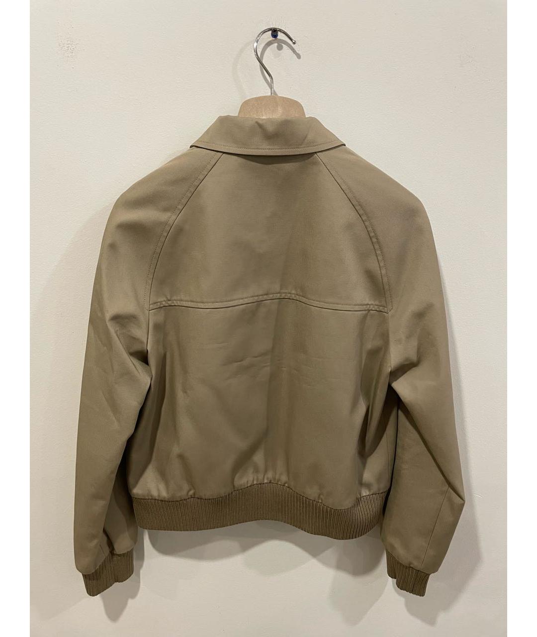 CELINE Бежевая полиэстеровая куртка, фото 2