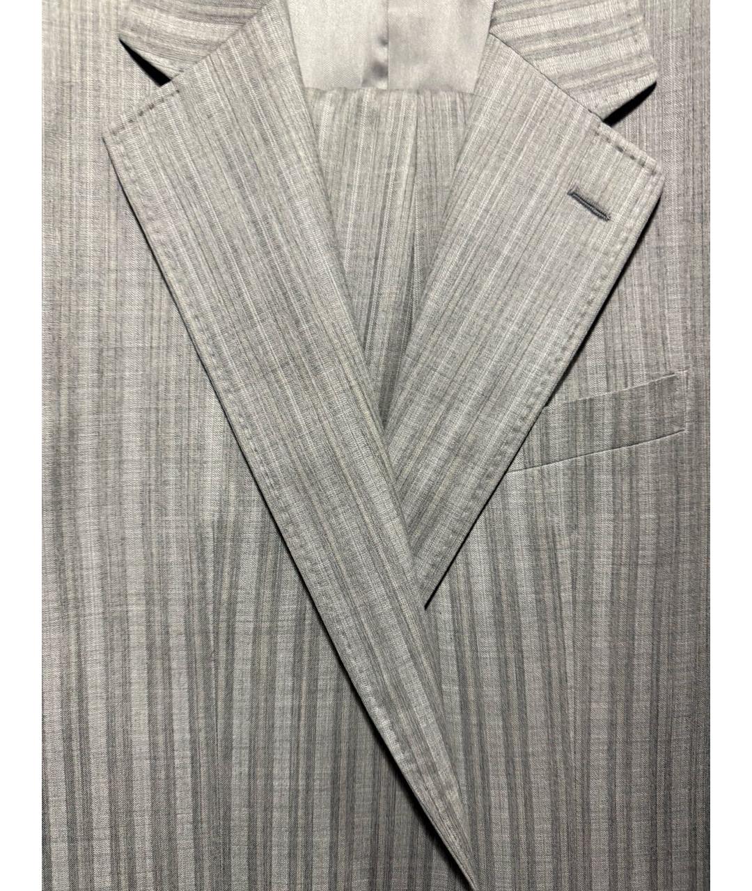 ALEXANDER MCQUEEN Бежевый классический костюм, фото 4