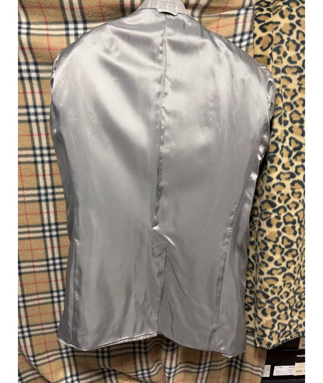 ALEXANDER MCQUEEN Бежевый классический костюм, фото 2