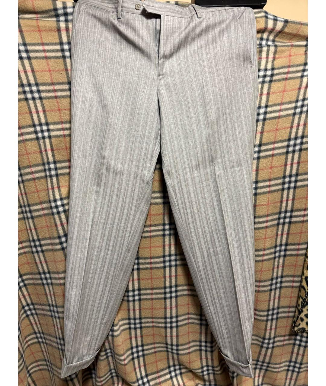 ALEXANDER MCQUEEN Бежевый классический костюм, фото 3