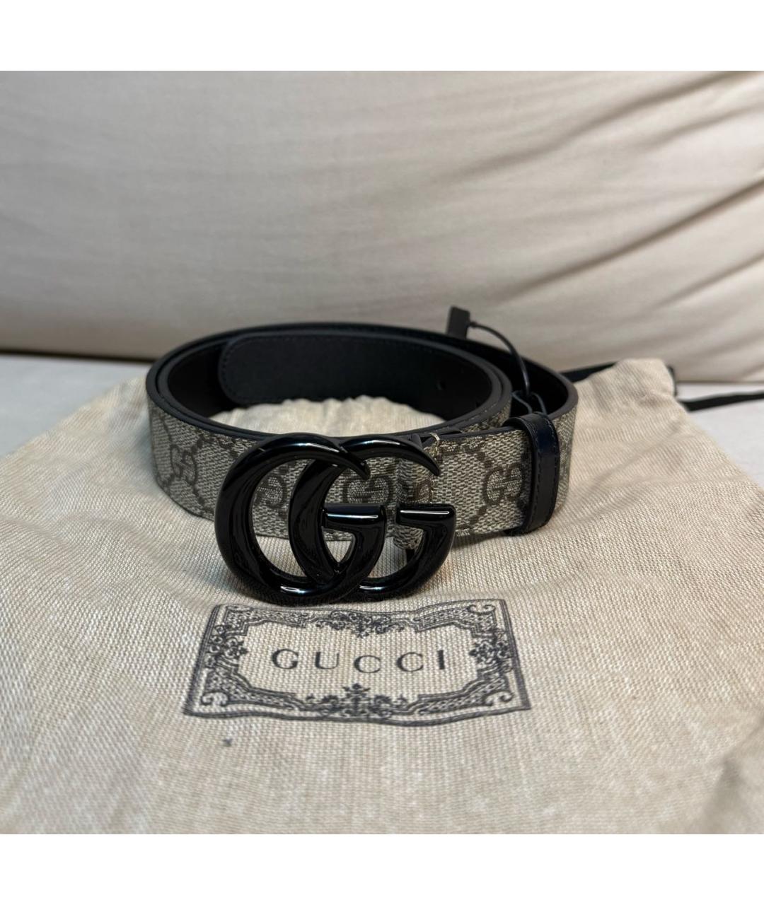 GUCCI Коричневый кожаный ремень, фото 2