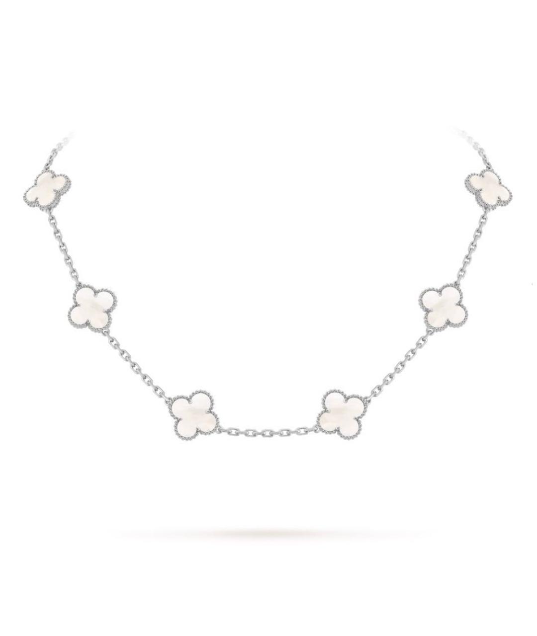 VAN CLEEF & ARPELS Белое колье из белого золота, фото 2