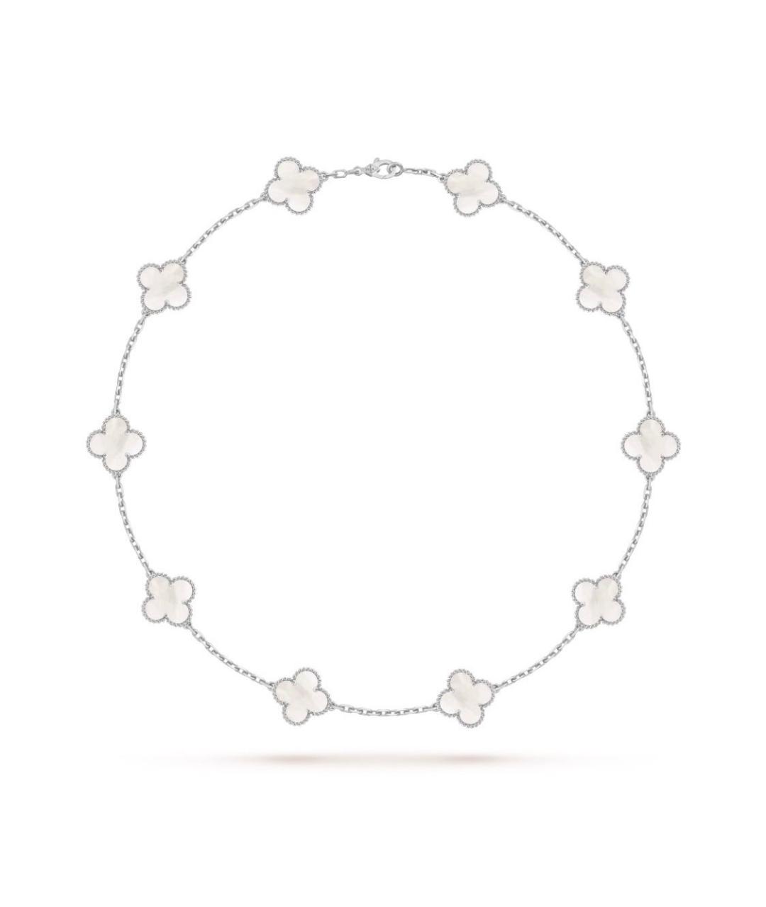 VAN CLEEF & ARPELS Белое колье из белого золота, фото 4