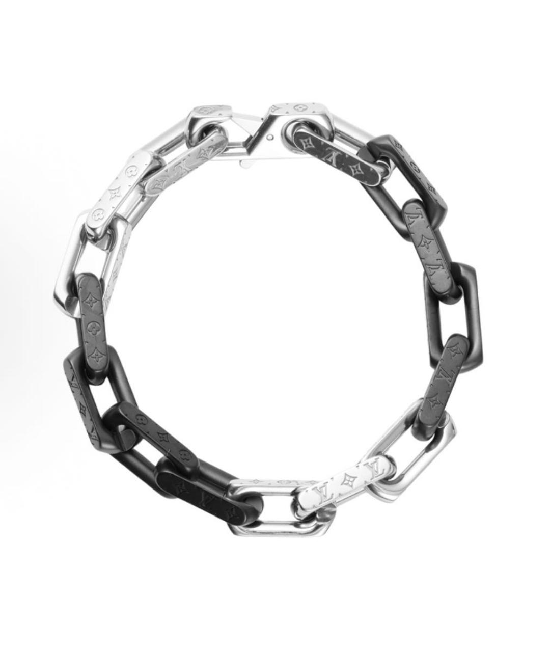 LOUIS VUITTON Черный браслет, фото 8