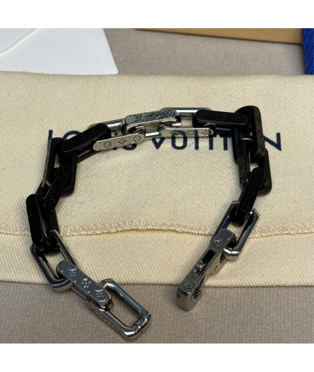LOUIS VUITTON Черный браслет, фото 3