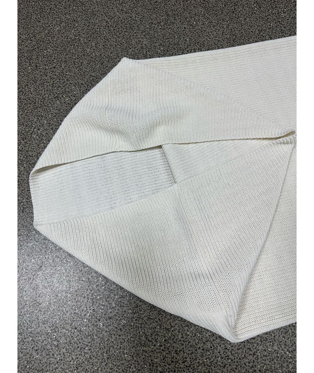 COS Белое хлопковое повседневное платье, фото 4