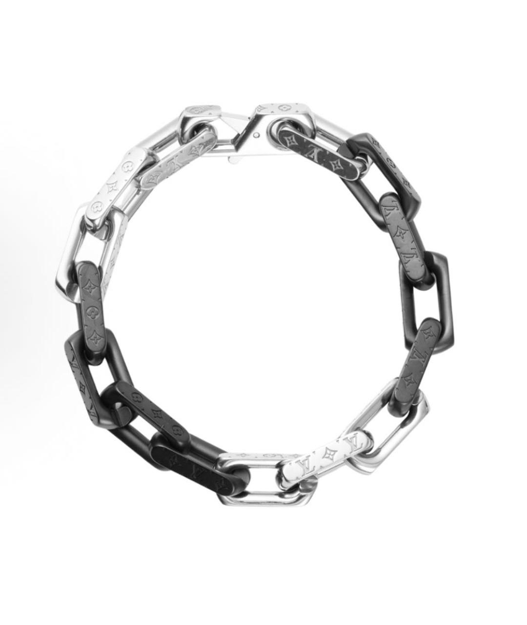 LOUIS VUITTON Черный браслет, фото 8