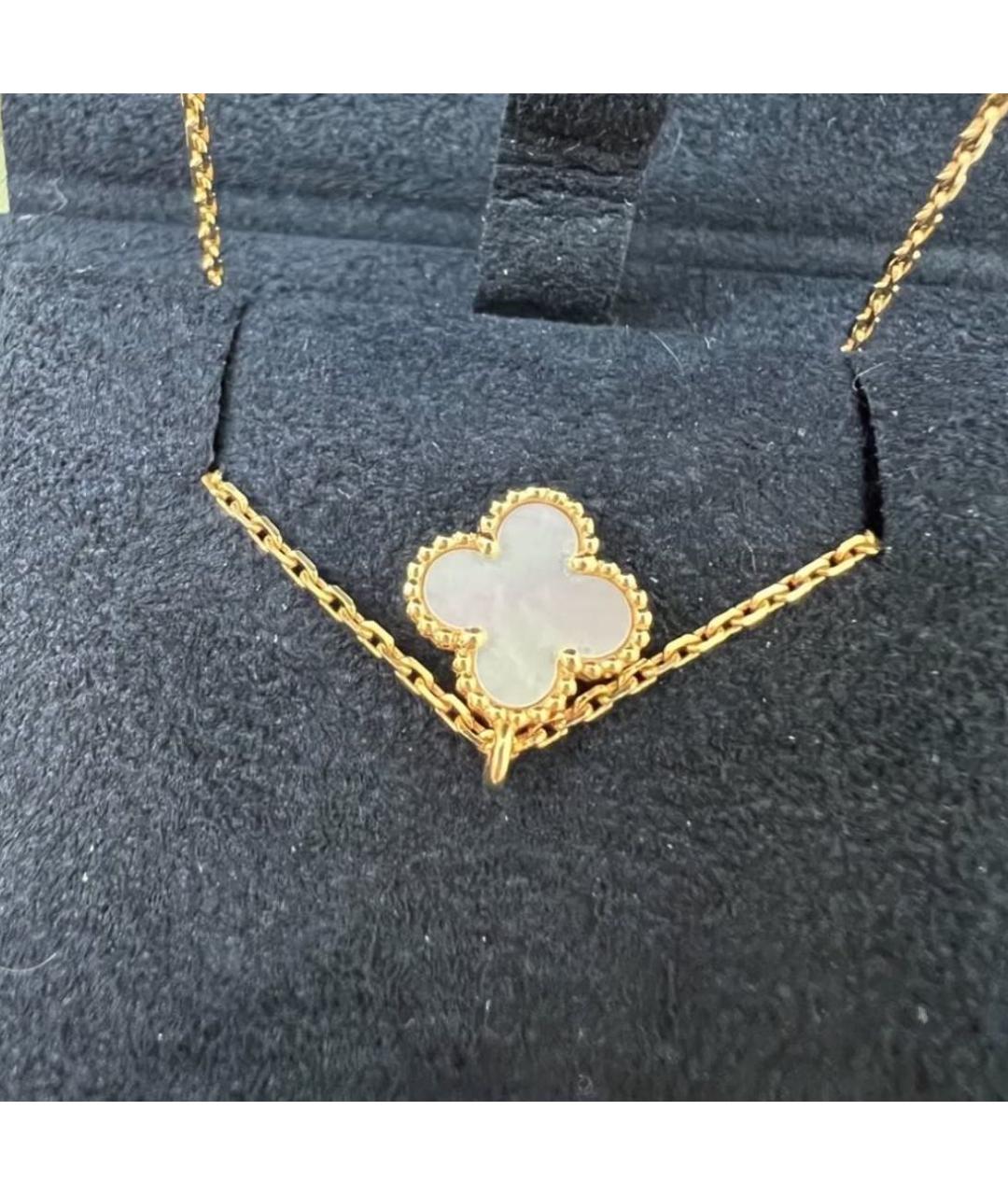 VAN CLEEF & ARPELS Белая подвеска, фото 3