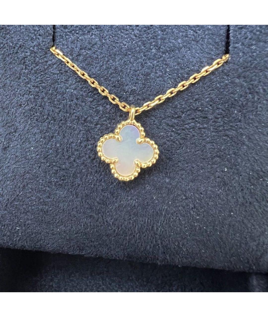 VAN CLEEF & ARPELS Белая подвеска, фото 4