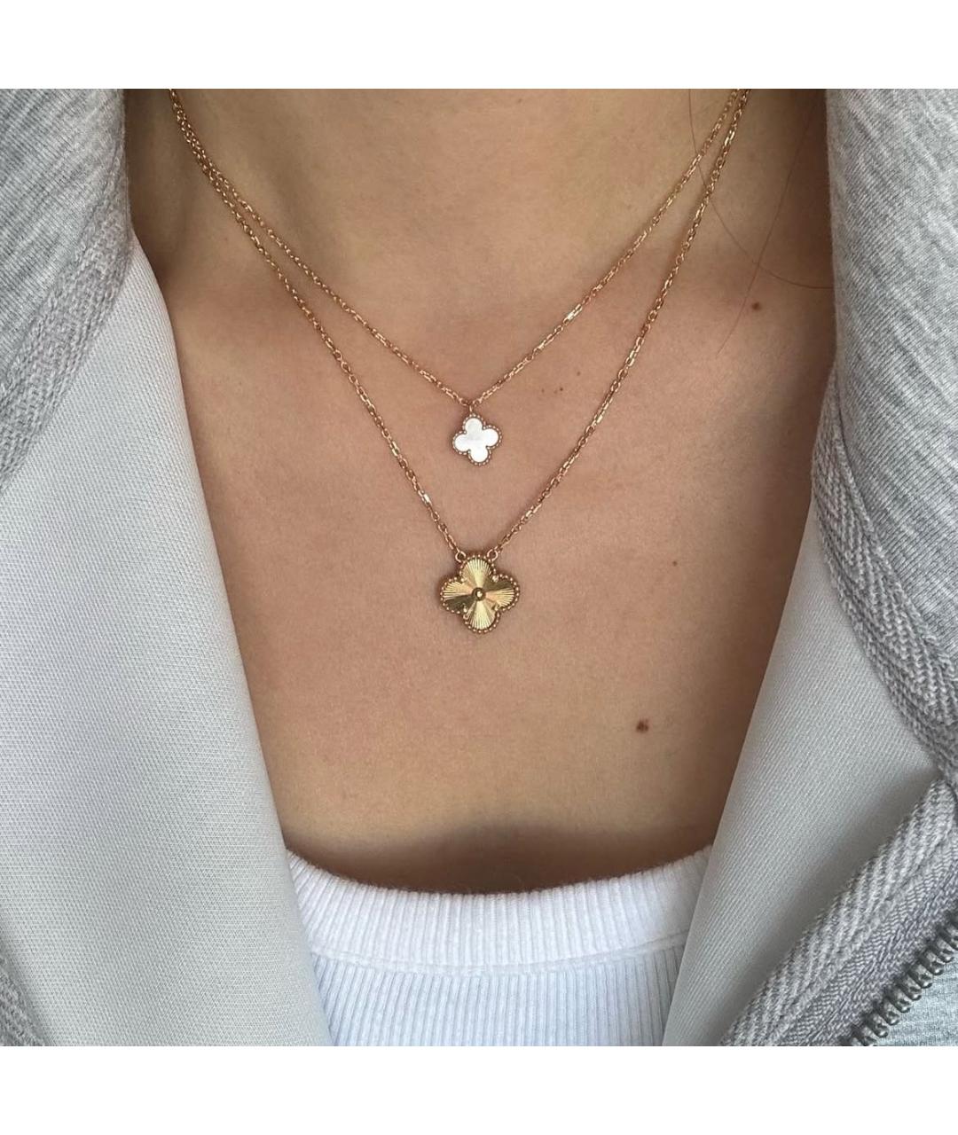 VAN CLEEF & ARPELS Белая подвеска, фото 5