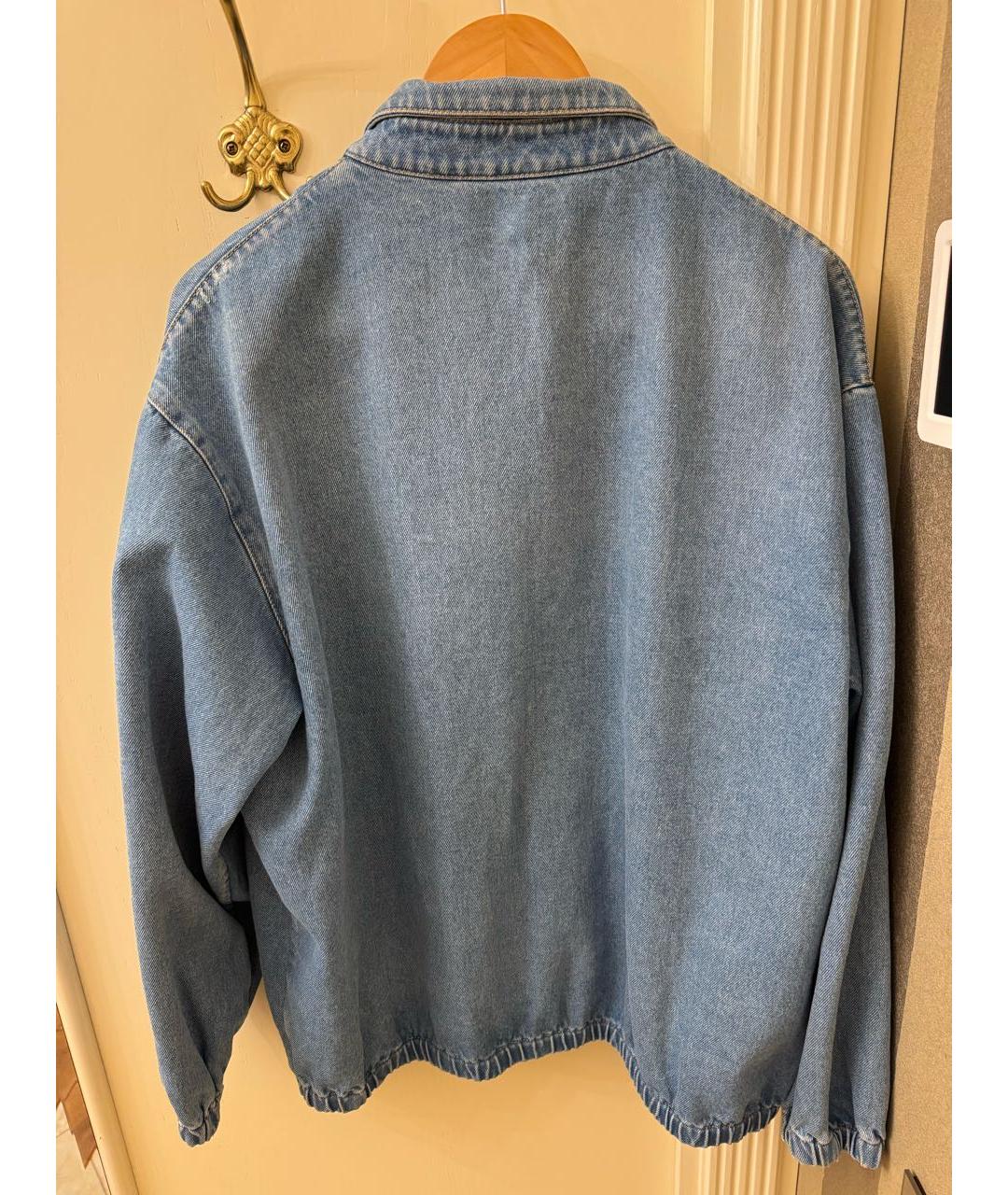 PRADA Синяя деним куртка, фото 3