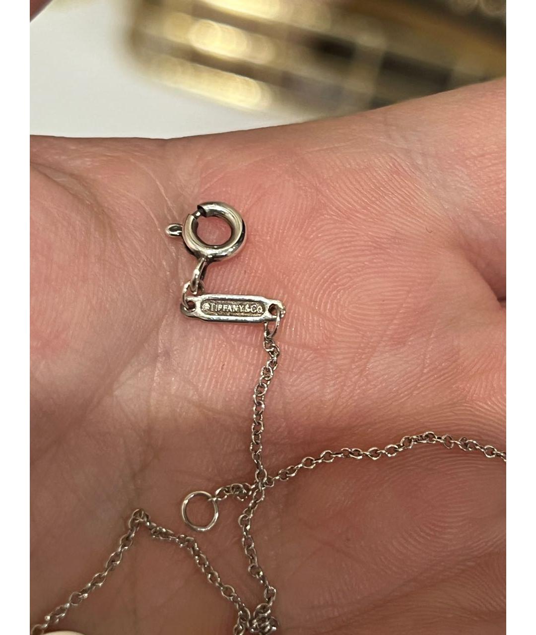 TIFFANY&CO Голубая серебряная подвеска, фото 4