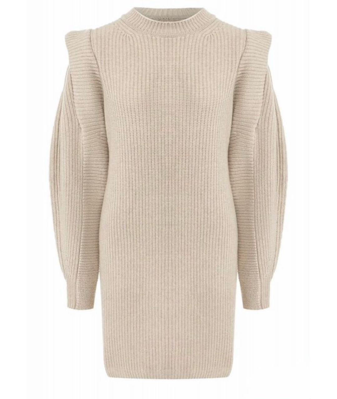 ISABEL MARANT Бежевый кашемировый джемпер / свитер, фото 1