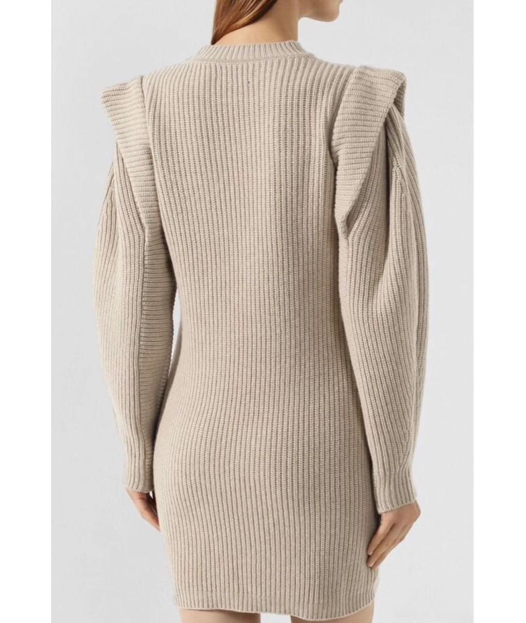 ISABEL MARANT Бежевый кашемировый джемпер / свитер, фото 2