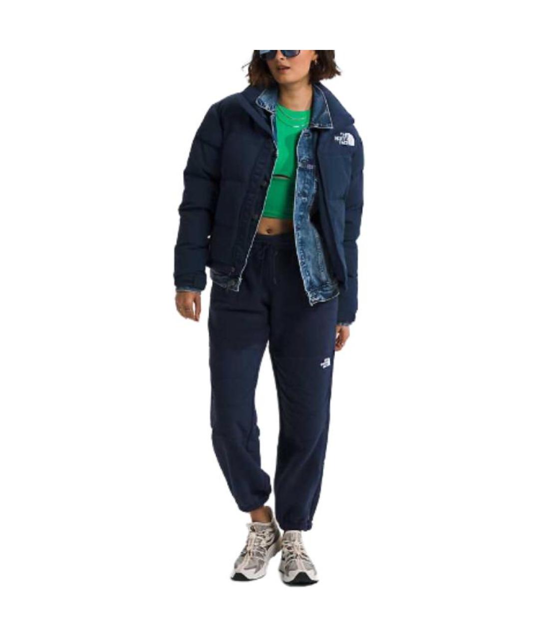 THE NORTH FACE Синяя полиамидовая куртка, фото 2