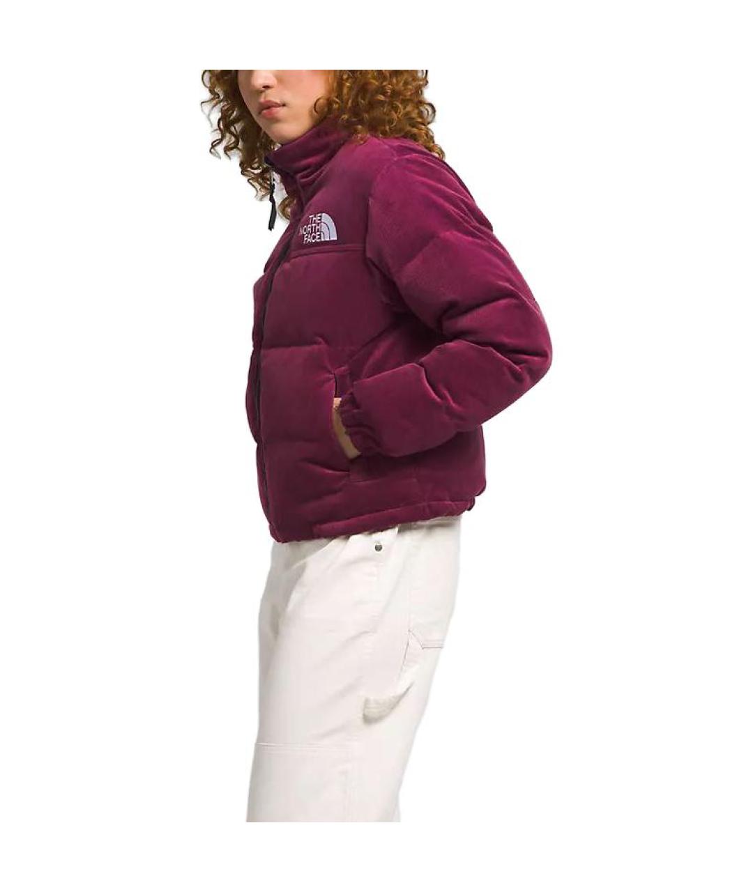 THE NORTH FACE Бордовый пуховик, фото 5