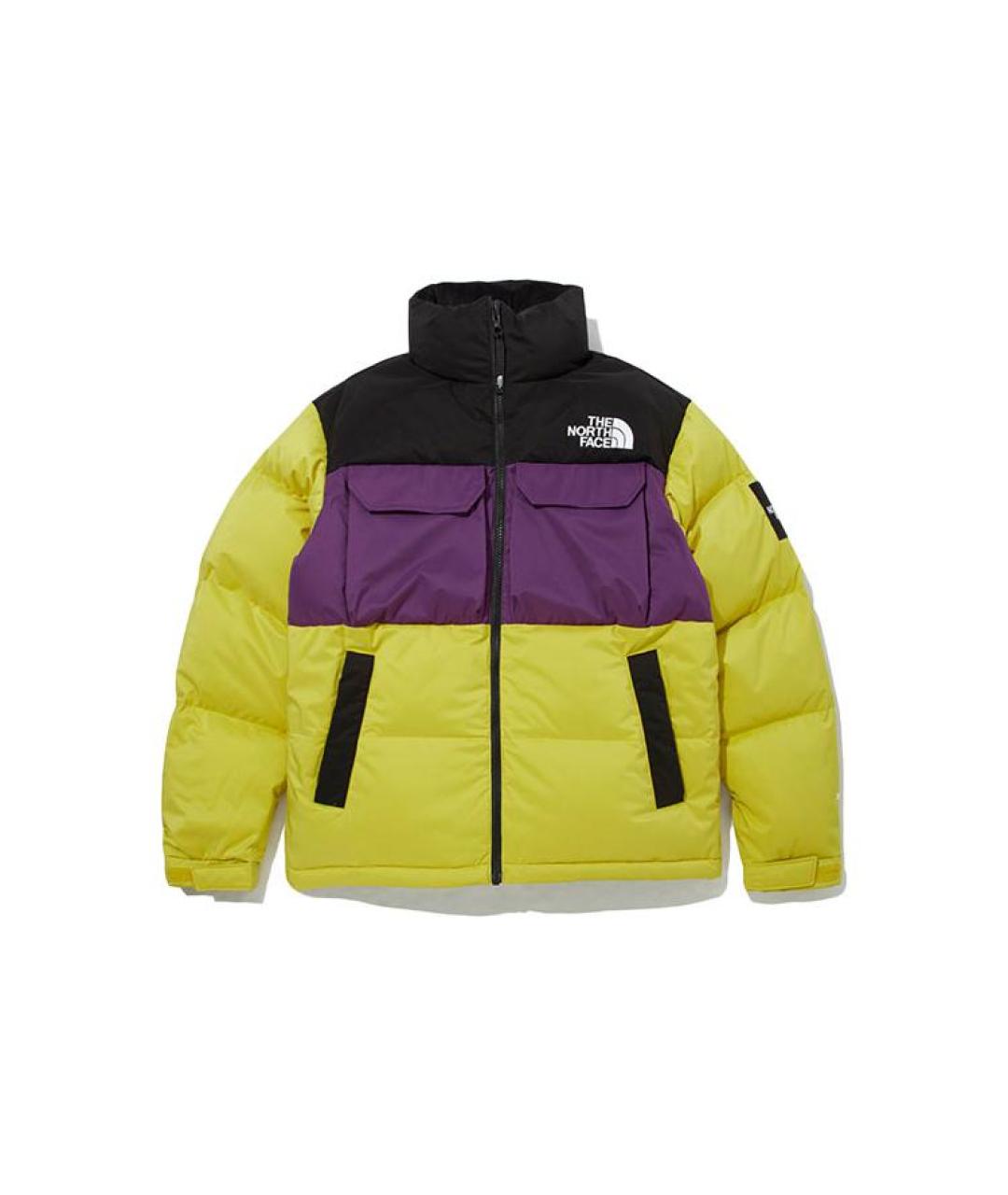 THE NORTH FACE Желтый пуховик, фото 5
