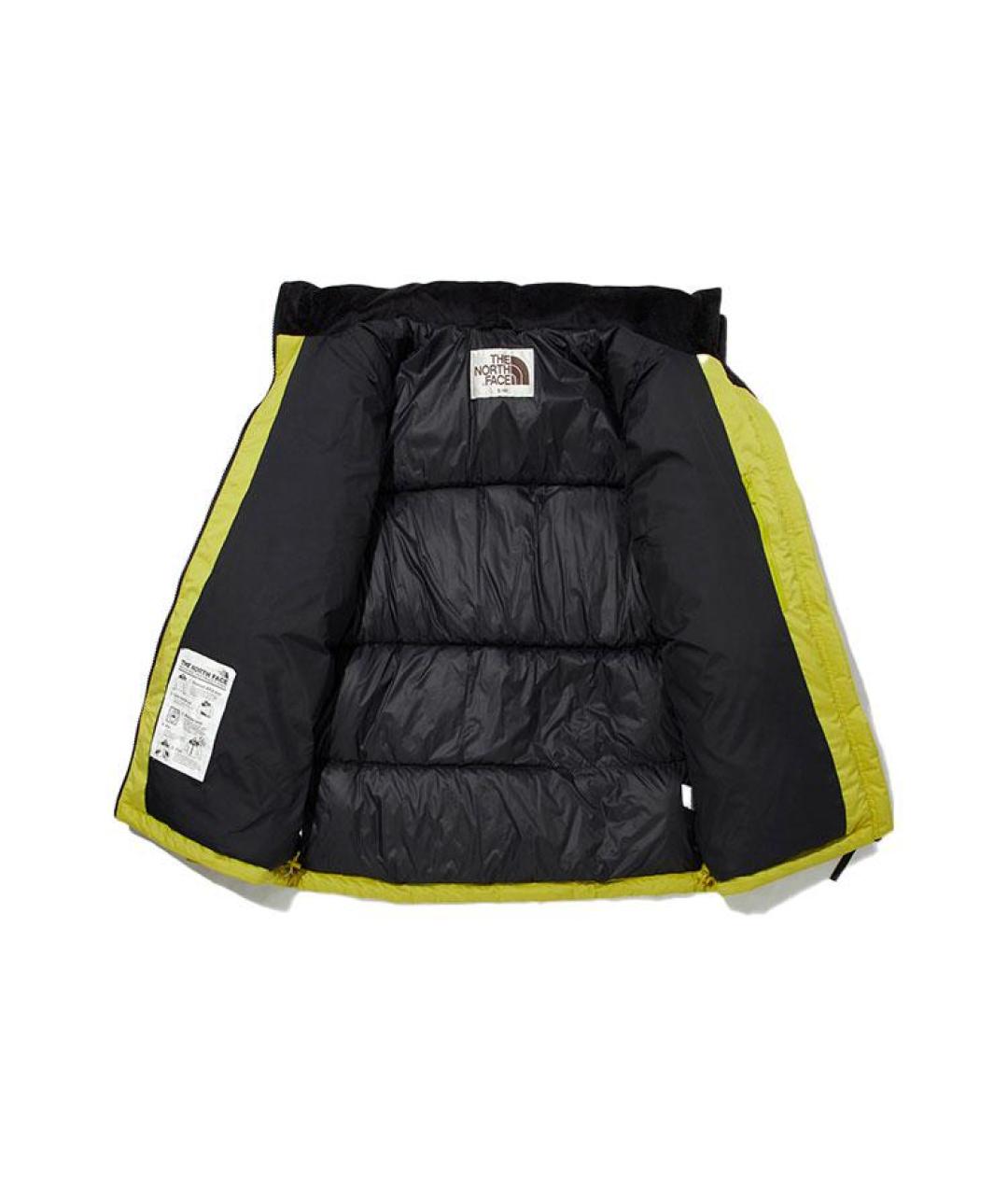 THE NORTH FACE Желтый пуховик, фото 3