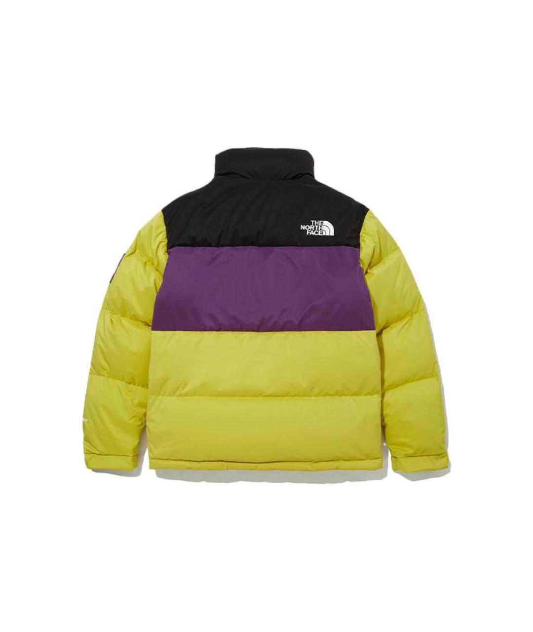THE NORTH FACE Желтый пуховик, фото 2