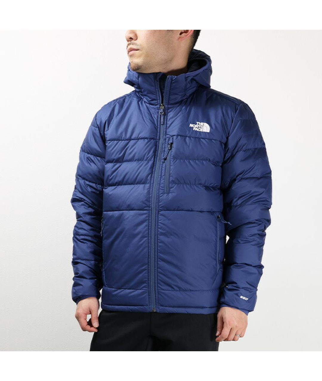 THE NORTH FACE Темно-синий пуховик, фото 3