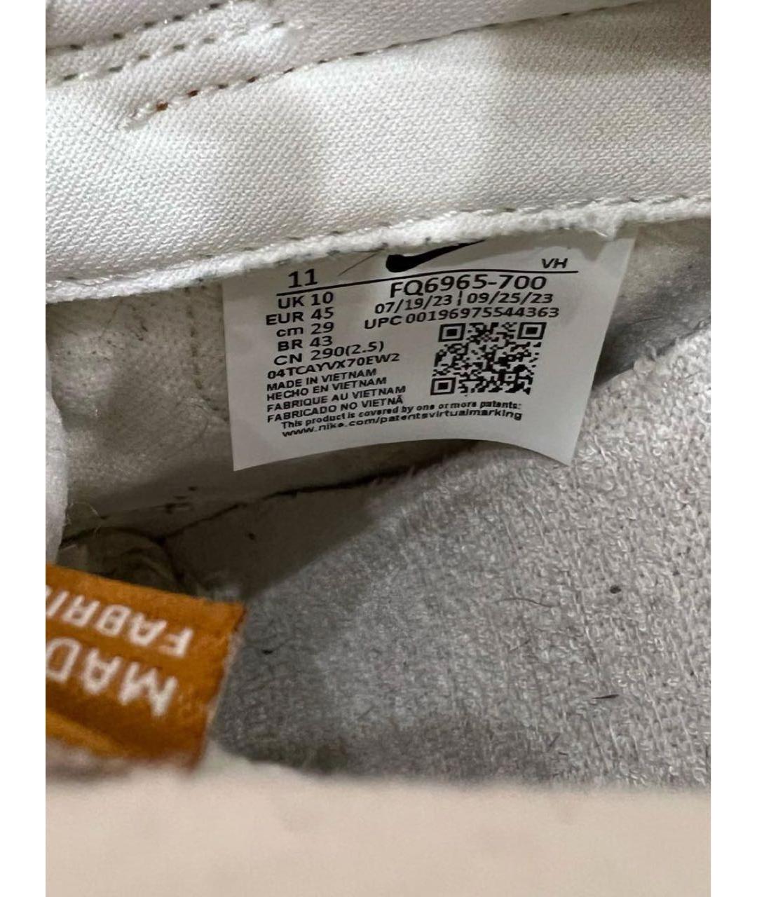 NIKE Мульти кожаные низкие кроссовки / кеды, фото 5