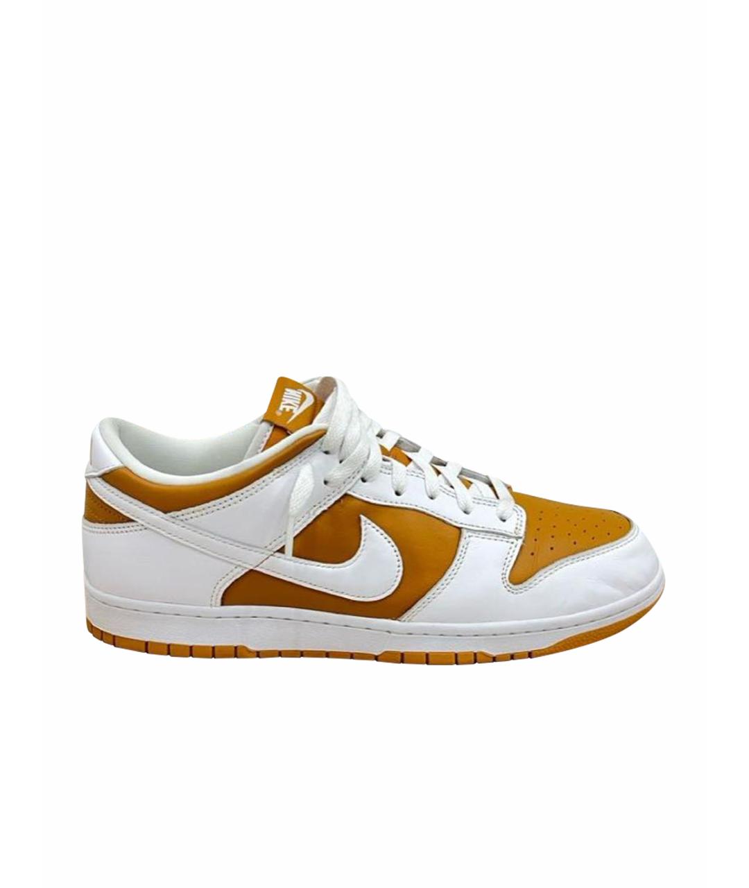 NIKE Мульти кожаные низкие кроссовки / кеды, фото 1