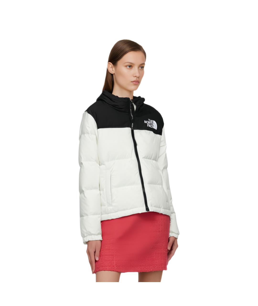 THE NORTH FACE Белая полиамидовая куртка, фото 4