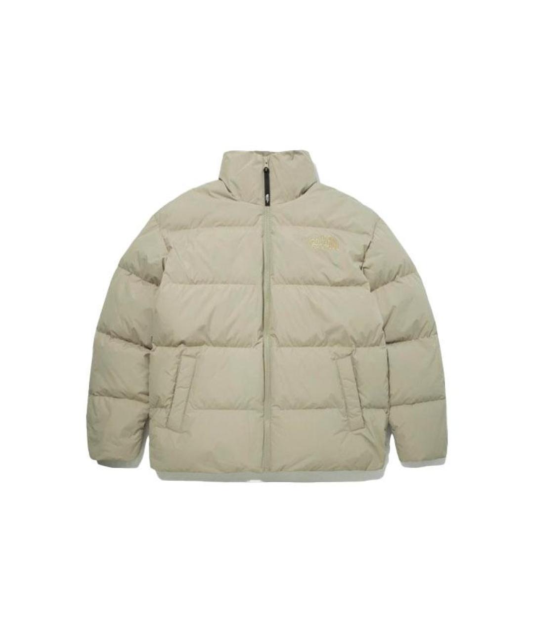 THE NORTH FACE Бежевый пуховик, фото 4