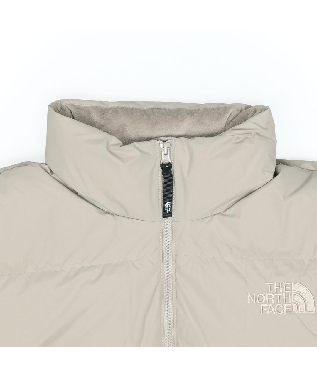 THE NORTH FACE Бежевый пуховик, фото 3