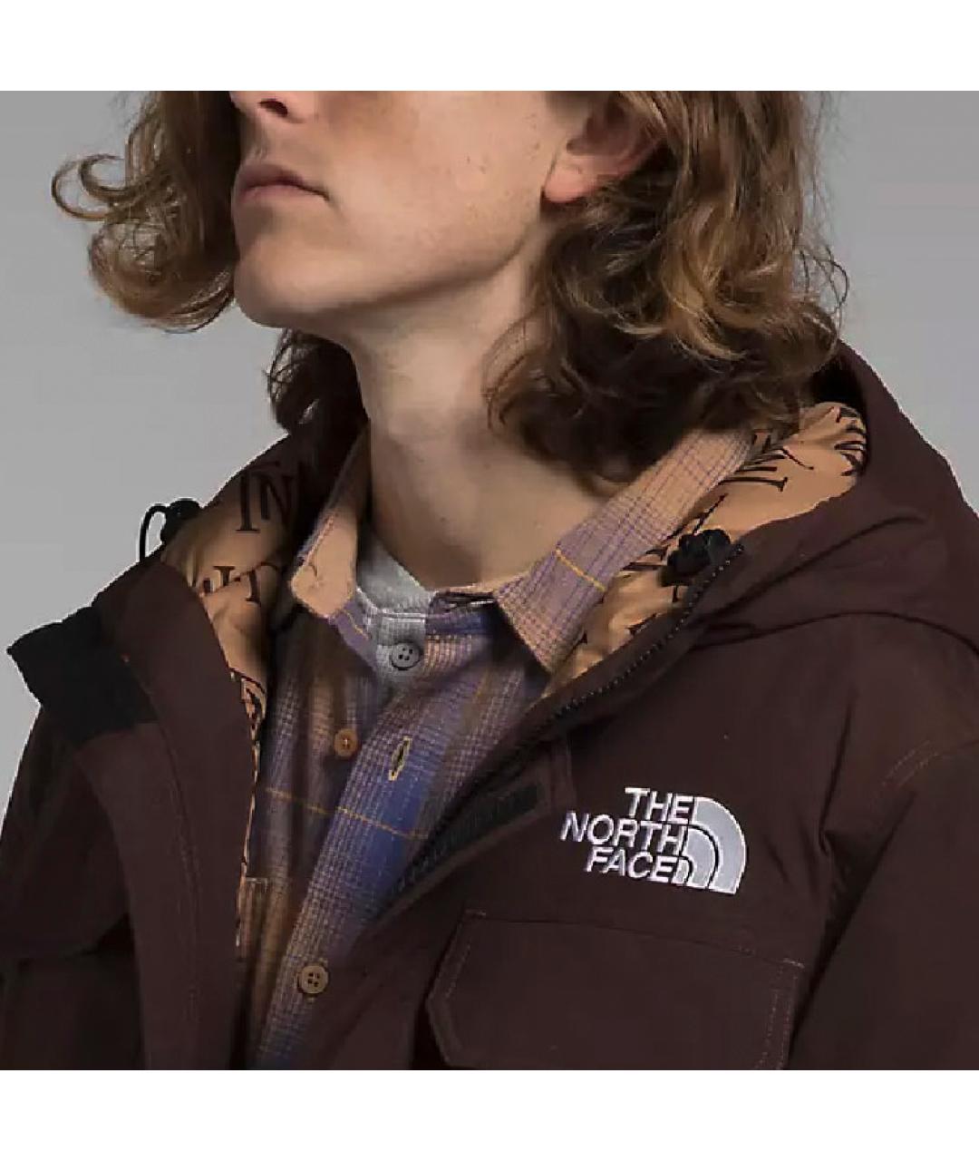 THE NORTH FACE Коричневый пуховик, фото 5