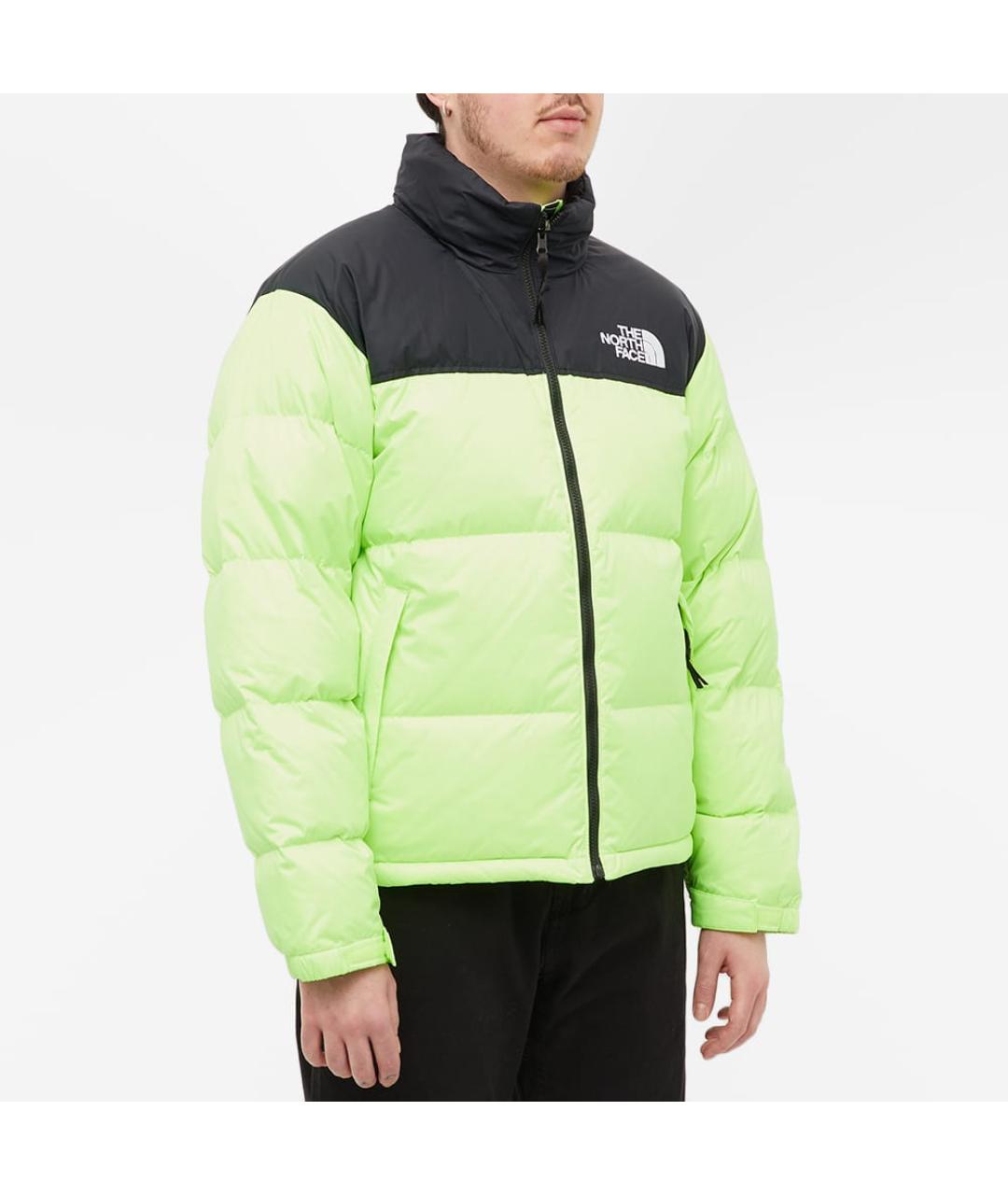 THE NORTH FACE Зеленый пуховик, фото 2